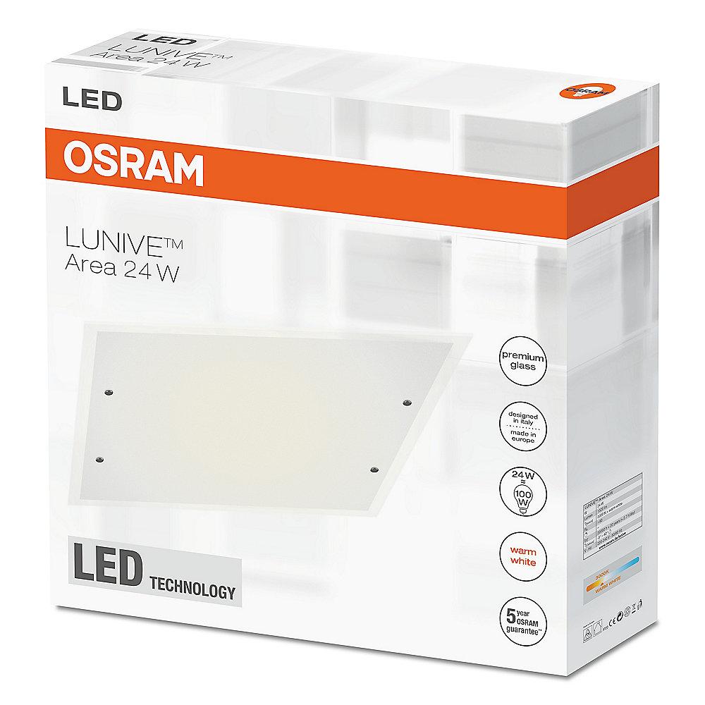 Osram Lunive Area LED-Wand-/ Deckenleuchte 40 x 40 cm weiß