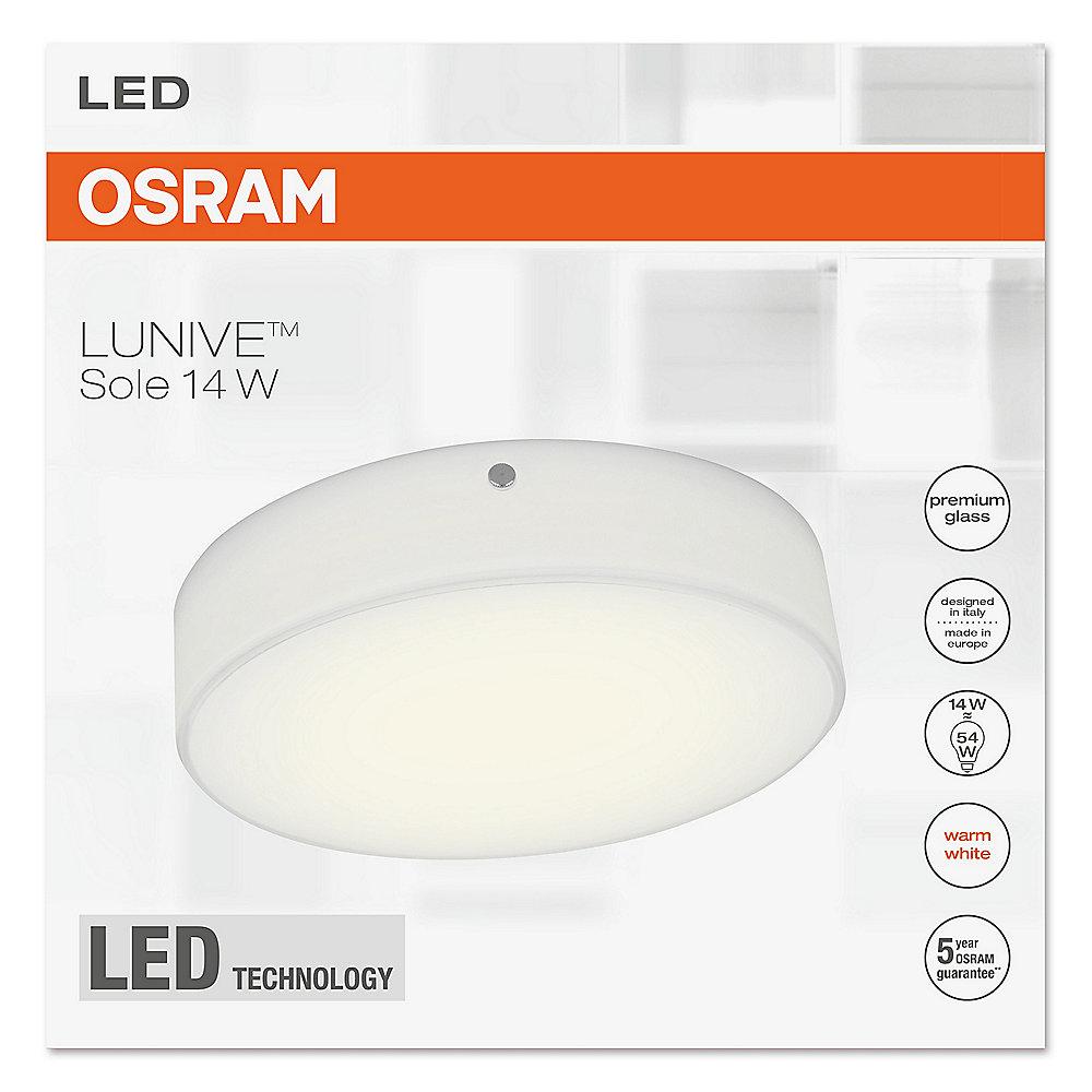 Osram Lunive Sole LED-Wand-/ Deckenleuchte 15 cm weiß, Osram, Lunive, Sole, LED-Wand-/, Deckenleuchte, 15, cm, weiß