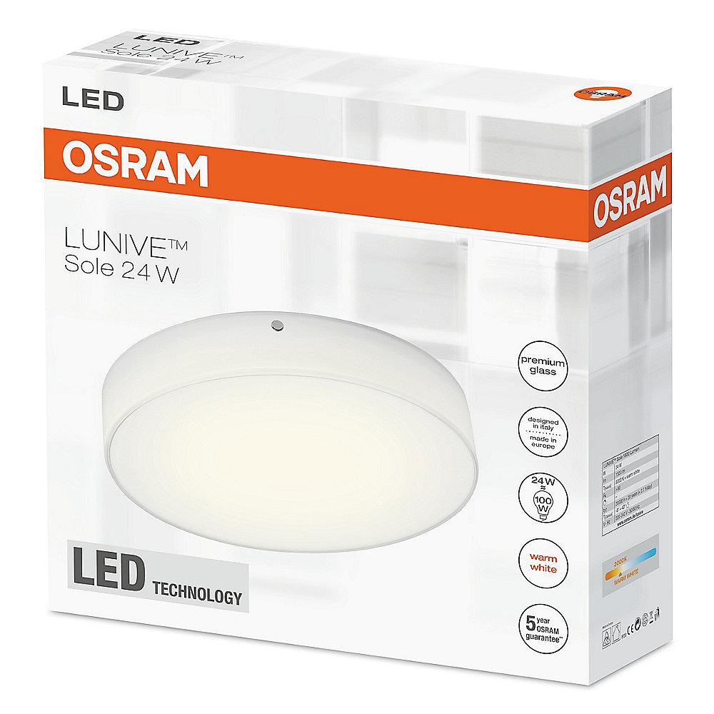 Osram Lunive Sole LED-Wand-/ Deckenleuchte 30 cm weiß