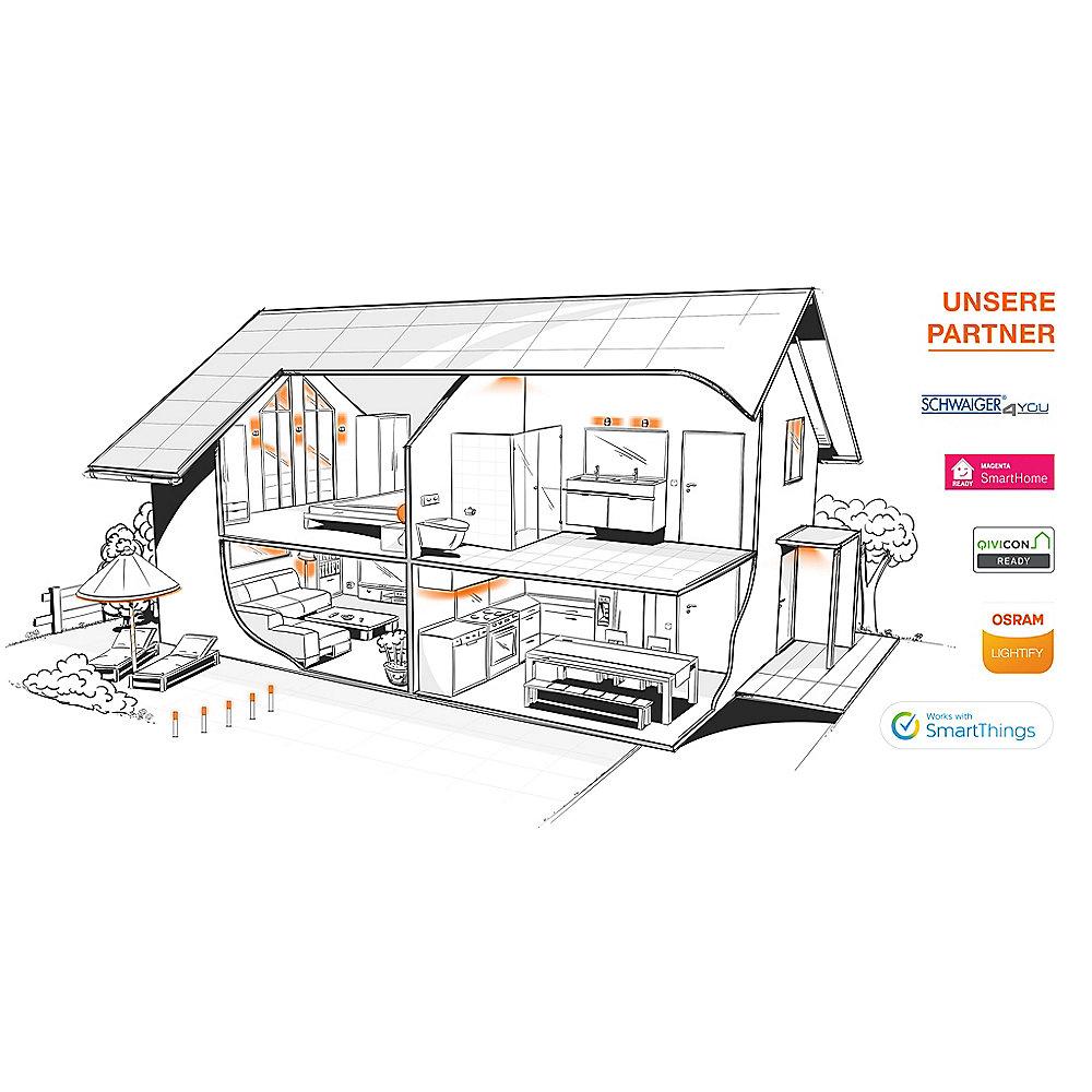 Osram SMART  Apple Homekit Classic E27 Multicolor LED Birne 10W (60W) matt (3x)