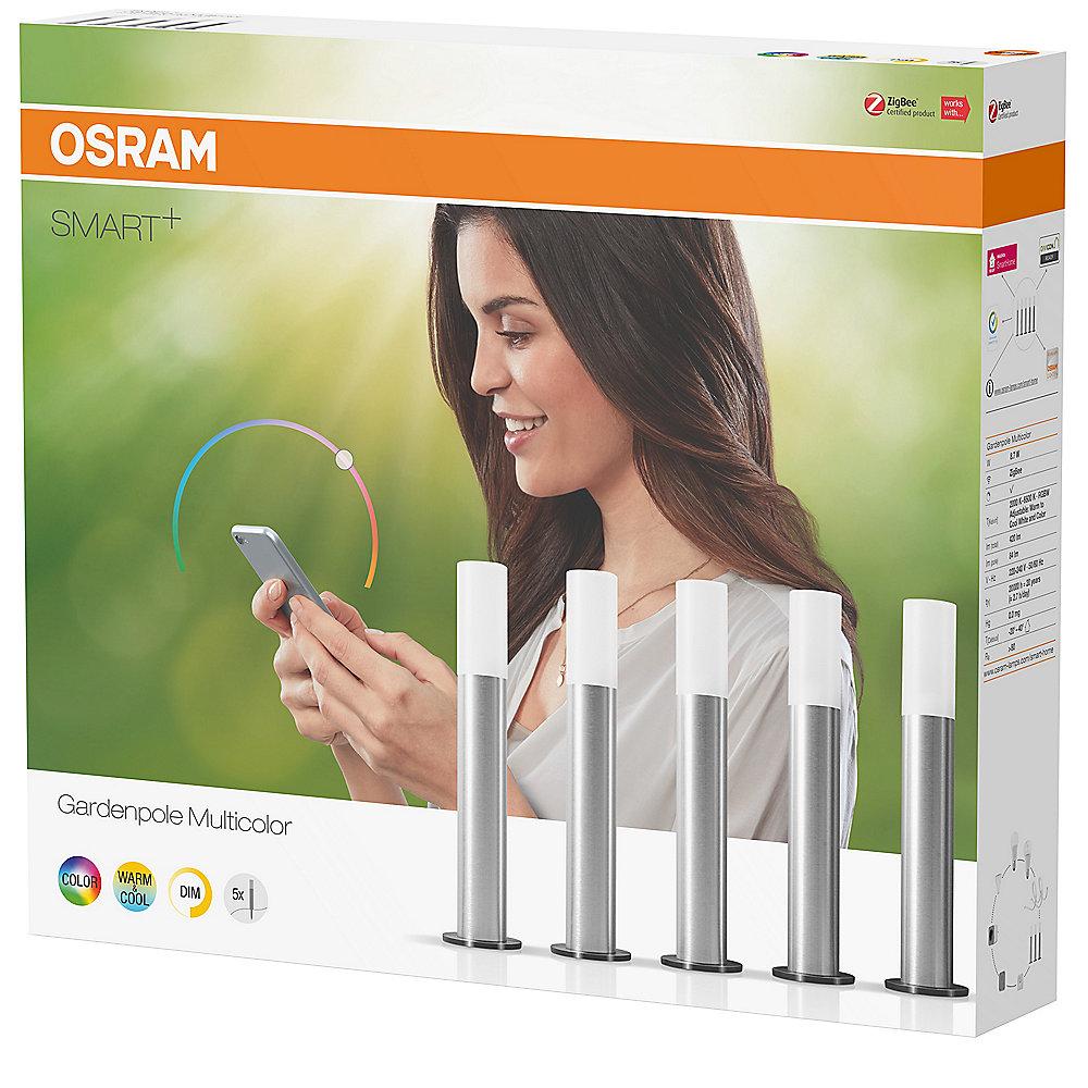 Osram Smart  Gardenpole Multicolor LED Gartenleuchte (5er Set), Osram, Smart, Gardenpole, Multicolor, LED, Gartenleuchte, 5er, Set,