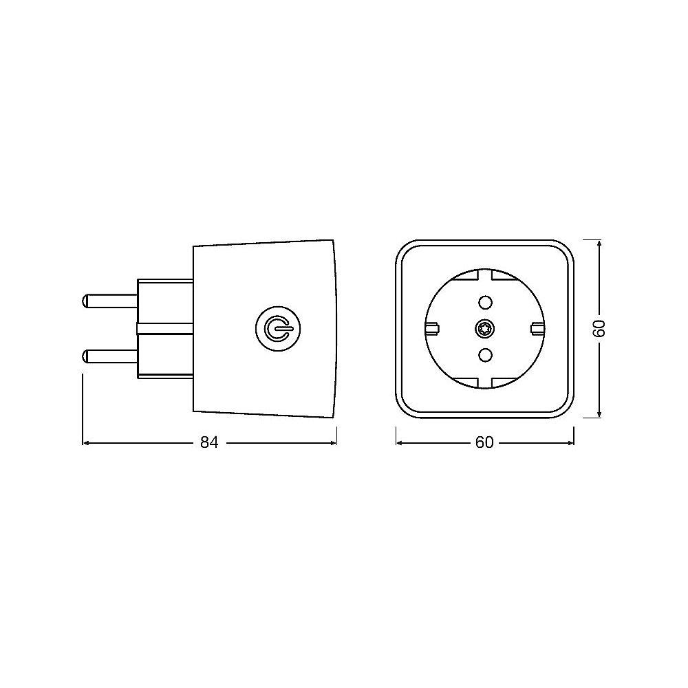 Osram SMART  Indoor Plug Smarte Steckdose zur Erweiterung des Smart Home Systems, Osram, SMART, Indoor, Plug, Smarte, Steckdose, zur, Erweiterung, des, Smart, Home, Systems