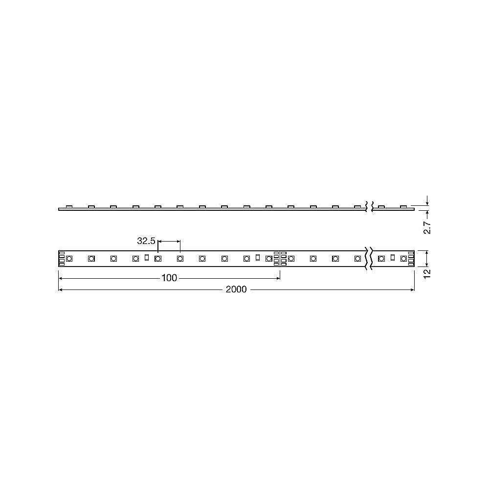 Osram Smart  Outdoor Flex Multicolor LED-Streifen RGBW (5m)