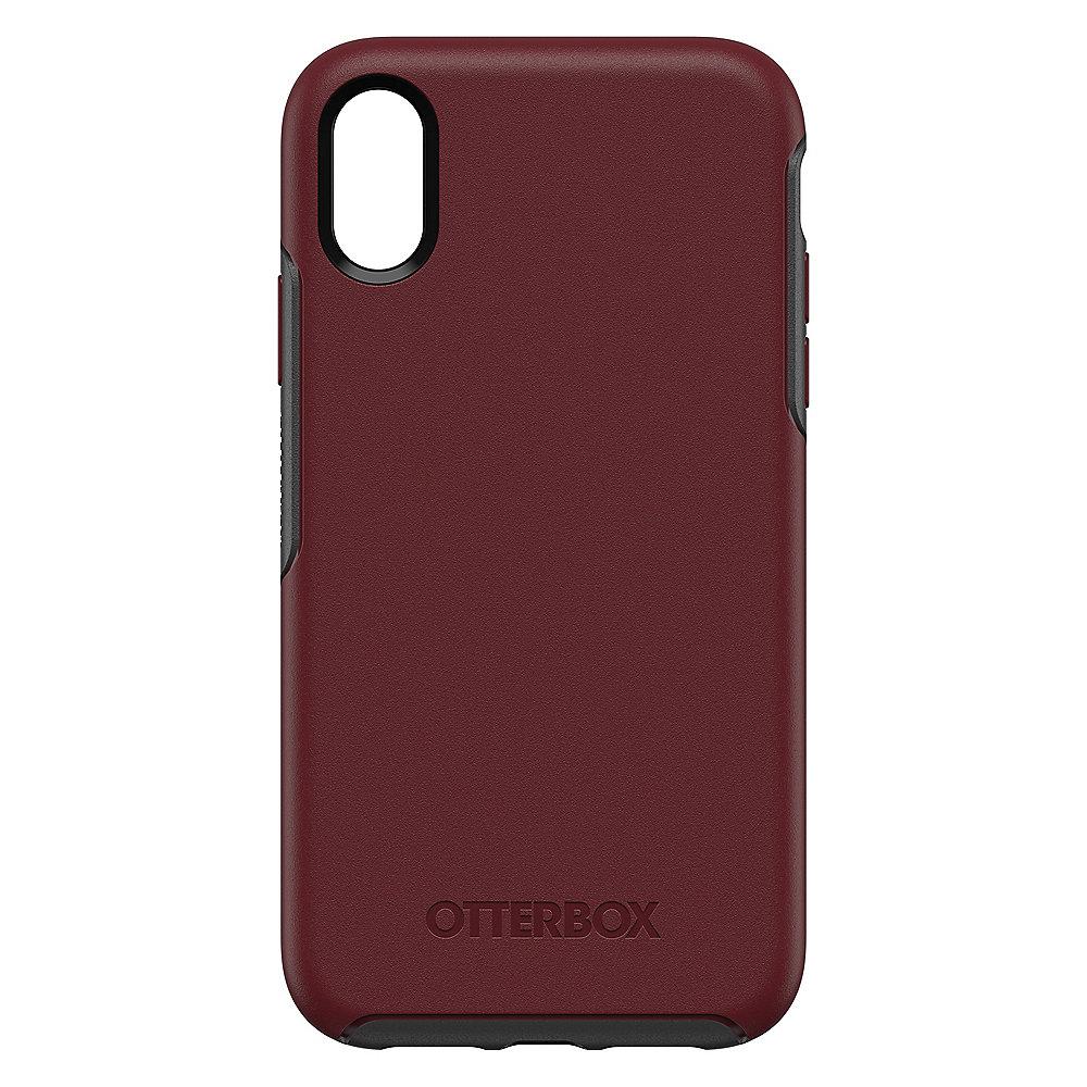 OtterBox Symmetry Series Schutzhülle für iPhone XR rot 77-59867