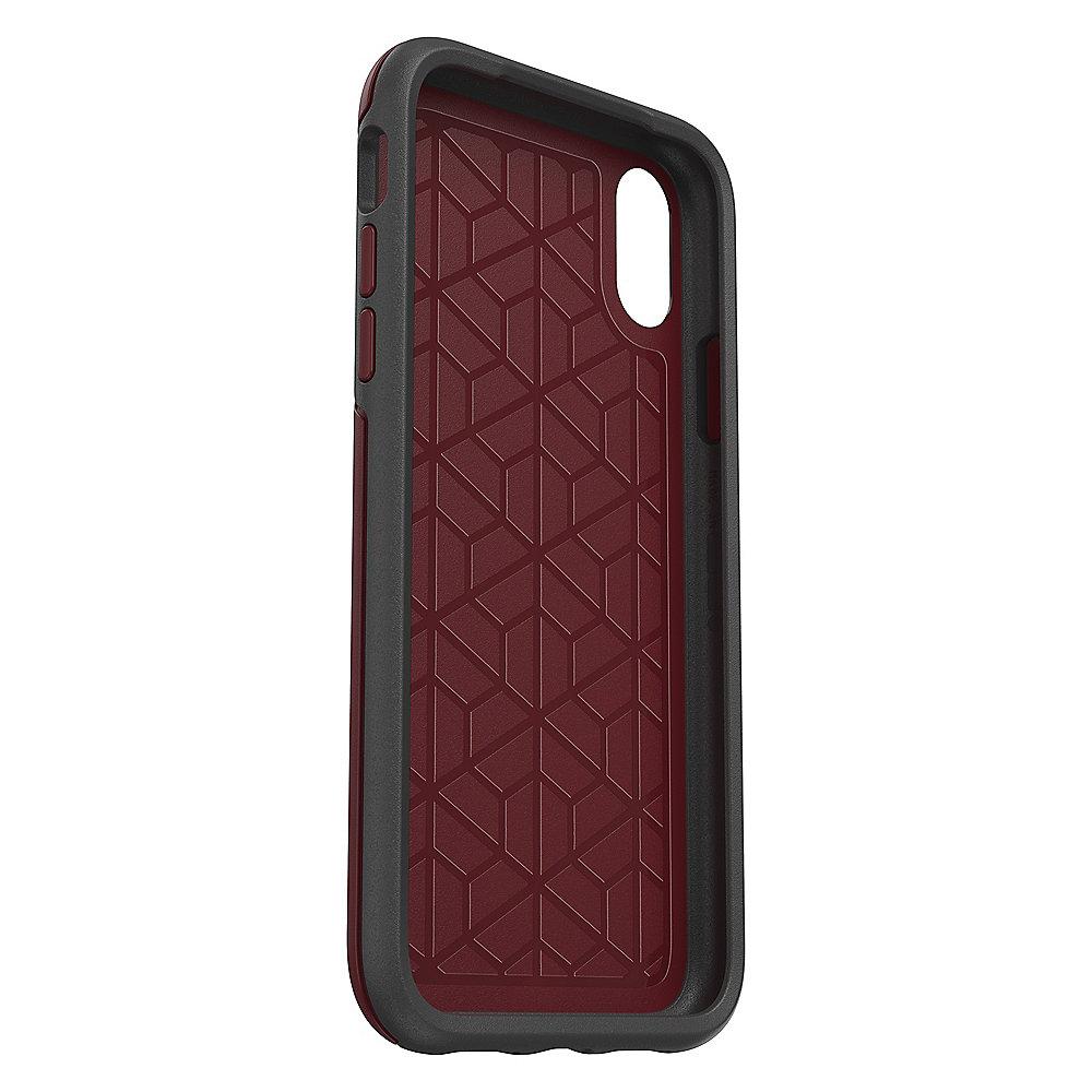 OtterBox Symmetry Series Schutzhülle für iPhone XR rot 77-59867