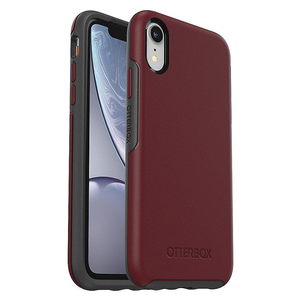 OtterBox Symmetry Series Schutzhülle für iPhone XR rot 77-59867