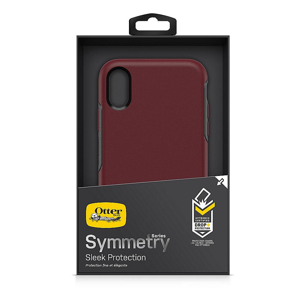 OtterBox Symmetry Series Schutzhülle für iPhone XR rot 77-59867