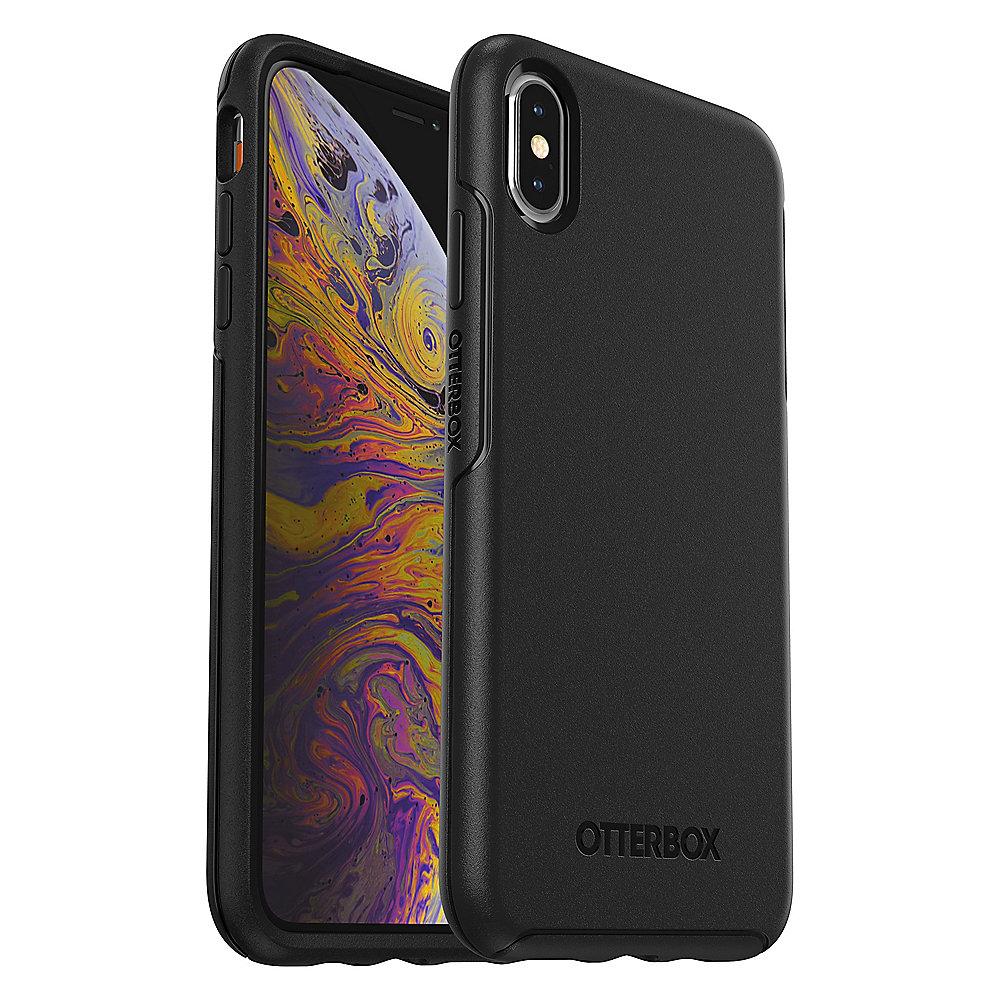 OtterBox Symmetry Series Schutzhülle für iPhone Xs Max schwarz 77-60074