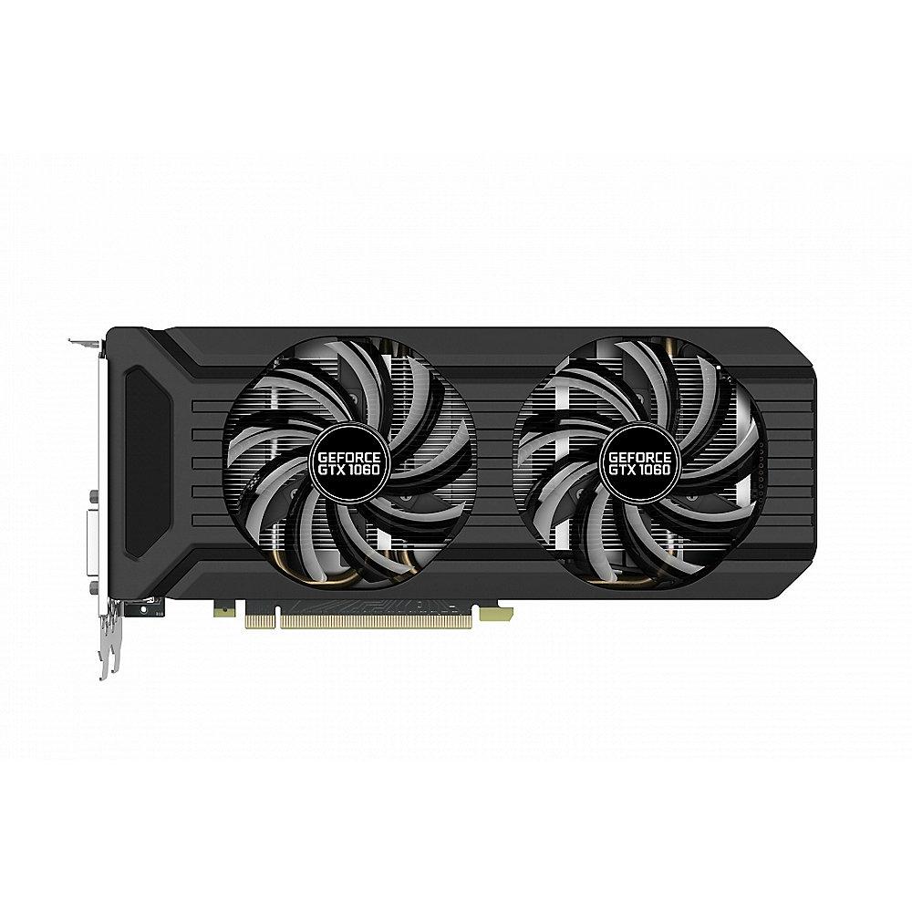 Palit GeForce GTX 1060 Dual 6GB GDDR5 Grafikkarte DVI/HDMI/3xDP