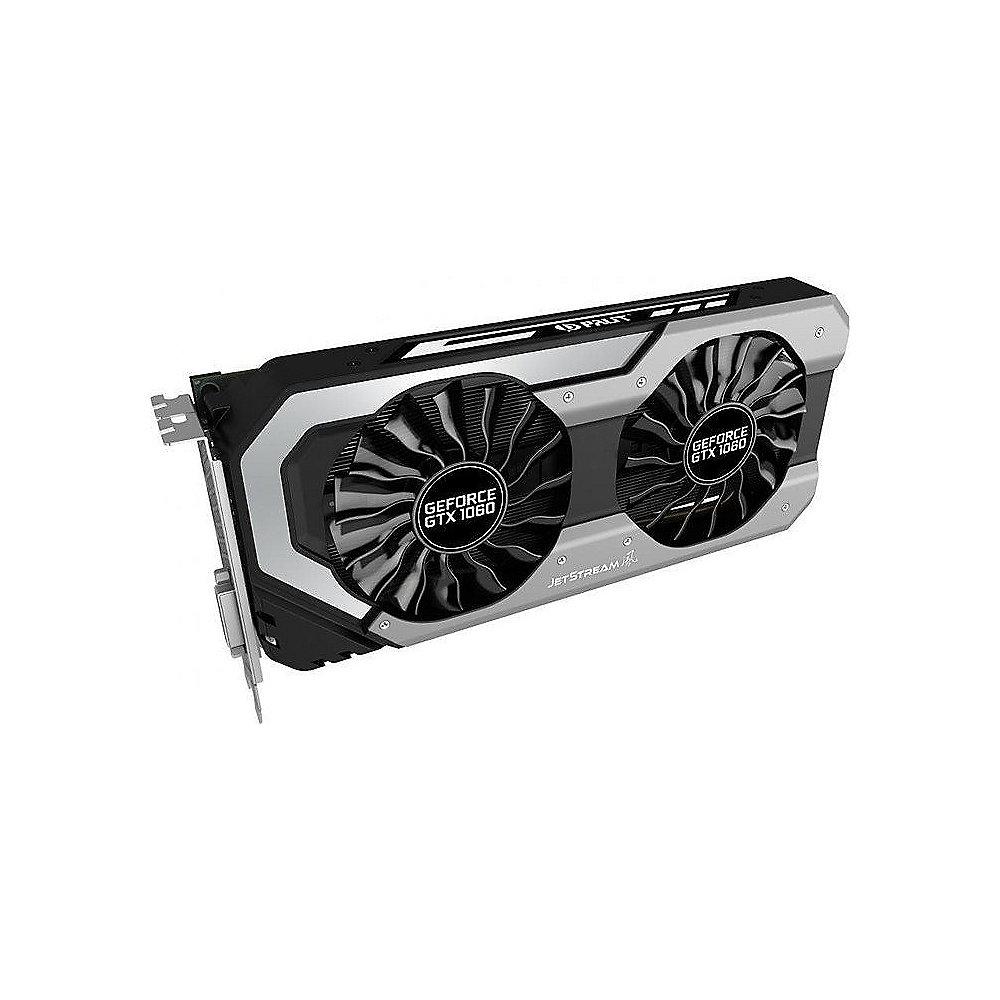 Palit GeForce GTX 1060 SuperJetStream 6GB GDDR5 Grafikkarte DVI/HDMI/3xDP