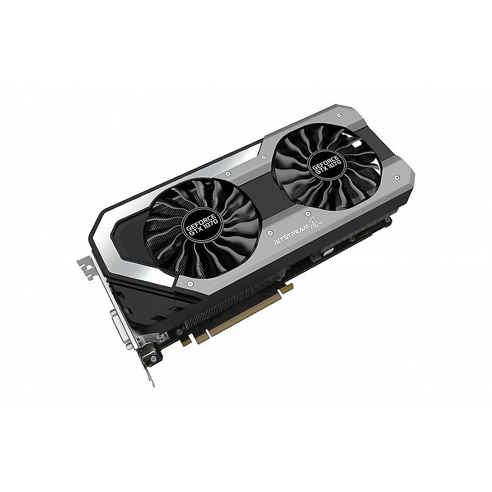 Palit GeForce GTX 1070 JetStream 8GB GDDR5 Grafikkarte DVI/HDMI/3xDP, Palit, GeForce, GTX, 1070, JetStream, 8GB, GDDR5, Grafikkarte, DVI/HDMI/3xDP