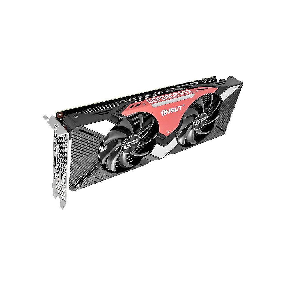 Palit GeForce RTX 2070 GamingPro OC 8GB GDDR6 Grafikkarte 3xDP/HDMI/USB-C