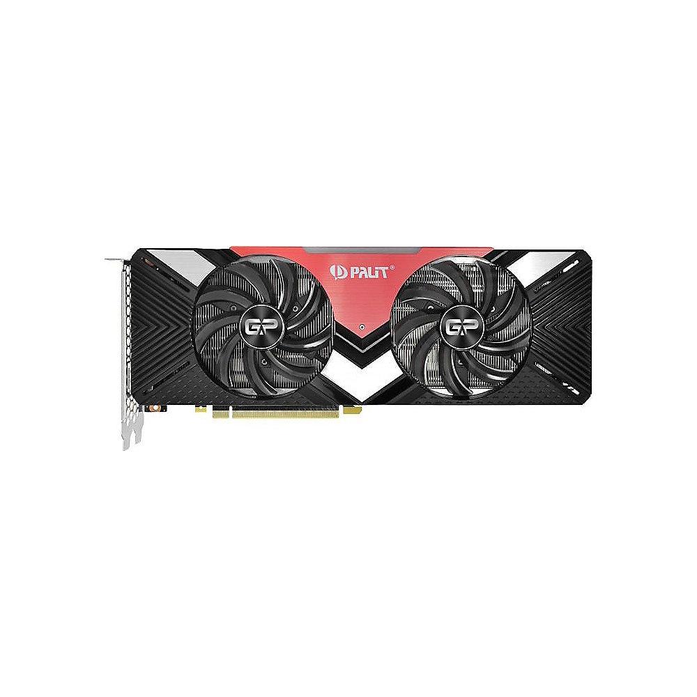 Palit GeForce RTX 2070 GamingPro OC 8GB GDDR6 Grafikkarte 3xDP/HDMI/USB-C, Palit, GeForce, RTX, 2070, GamingPro, OC, 8GB, GDDR6, Grafikkarte, 3xDP/HDMI/USB-C