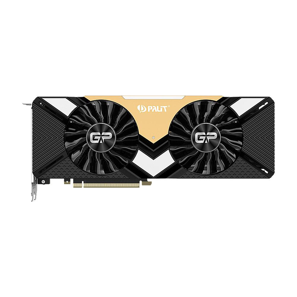 Palit GeForce RTX 2080Ti GamingPro OC 11GB GDDR6 Grafikkarte 3xDP/HDMI/USB-C