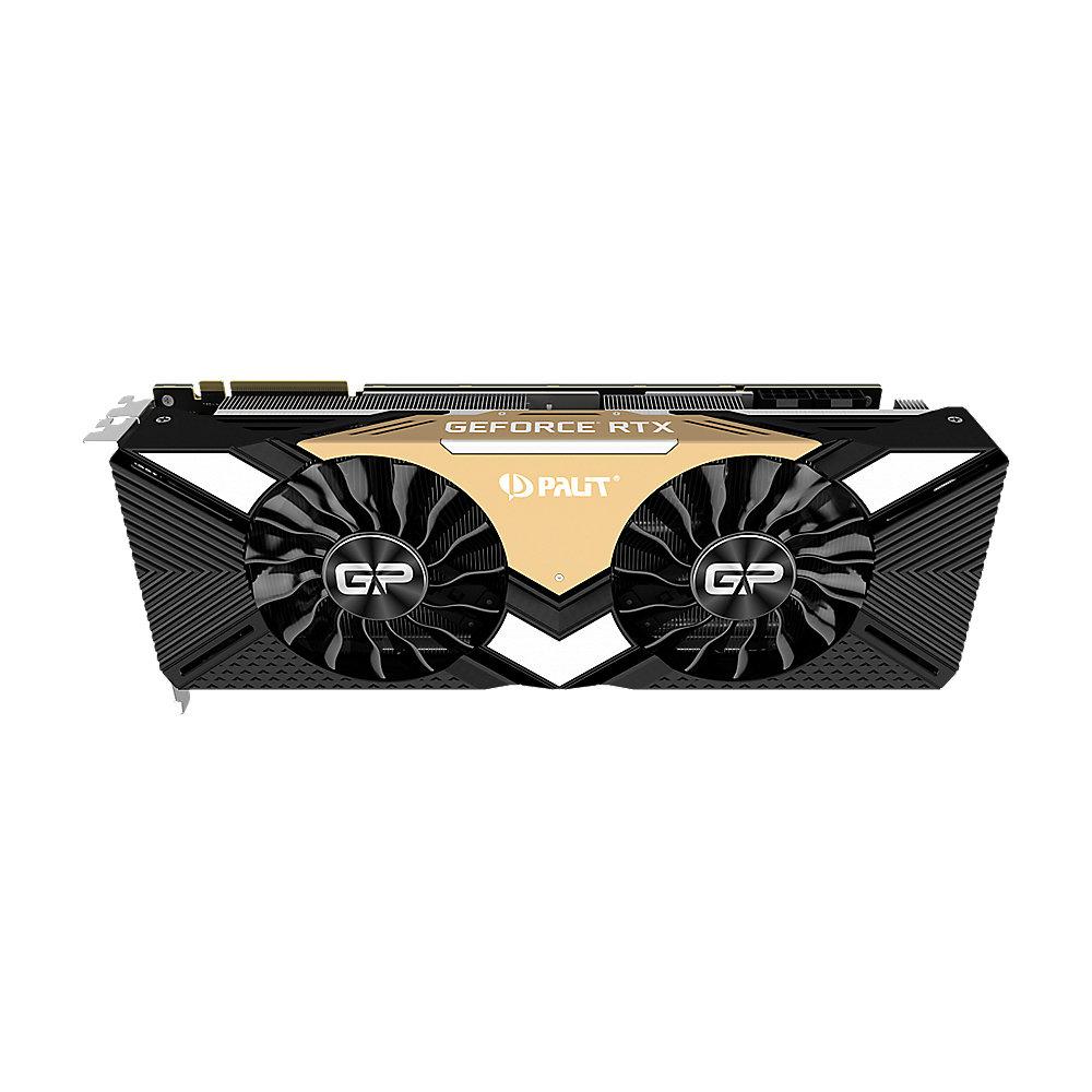 Palit GeForce RTX 2080Ti GamingPro OC 11GB GDDR6 Grafikkarte 3xDP/HDMI/USB-C