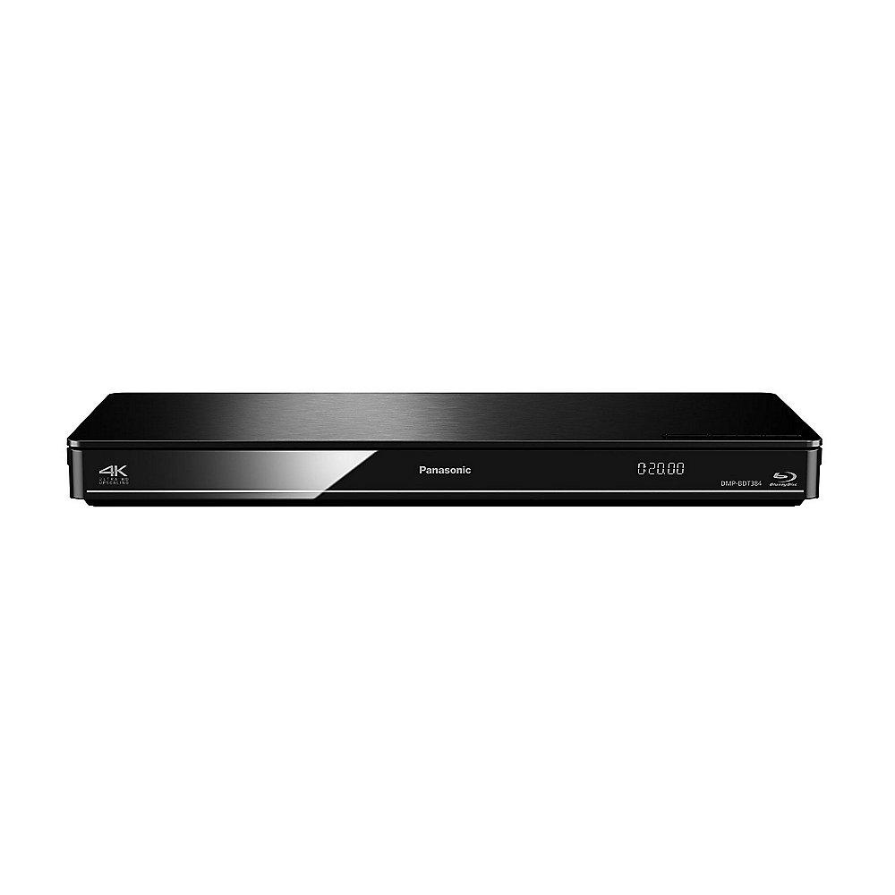 Panasonic DMP-BDT384 Schwarz 3D Blu-ray Player WLAN 4K DLNA, Panasonic, DMP-BDT384, Schwarz, 3D, Blu-ray, Player, WLAN, 4K, DLNA
