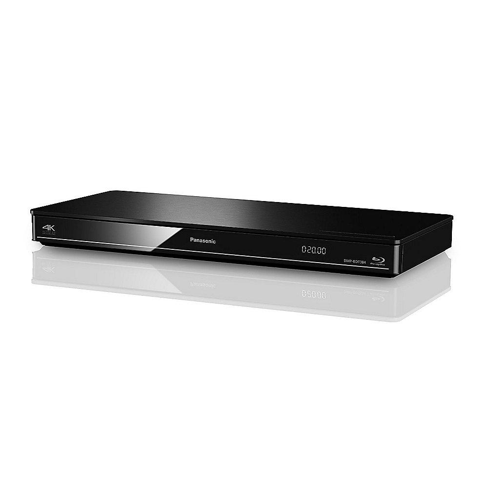 Panasonic DMP-BDT384 Schwarz 3D Blu-ray Player WLAN 4K DLNA