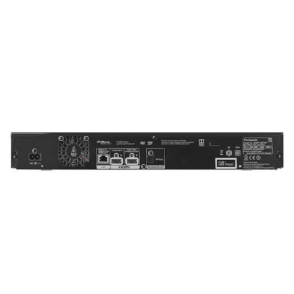 Panasonic DMP-UB704EGK Ultra HD Blu-ray Player mit DLNA HDMI 4K, *Panasonic, DMP-UB704EGK, Ultra, HD, Blu-ray, Player, DLNA, HDMI, 4K