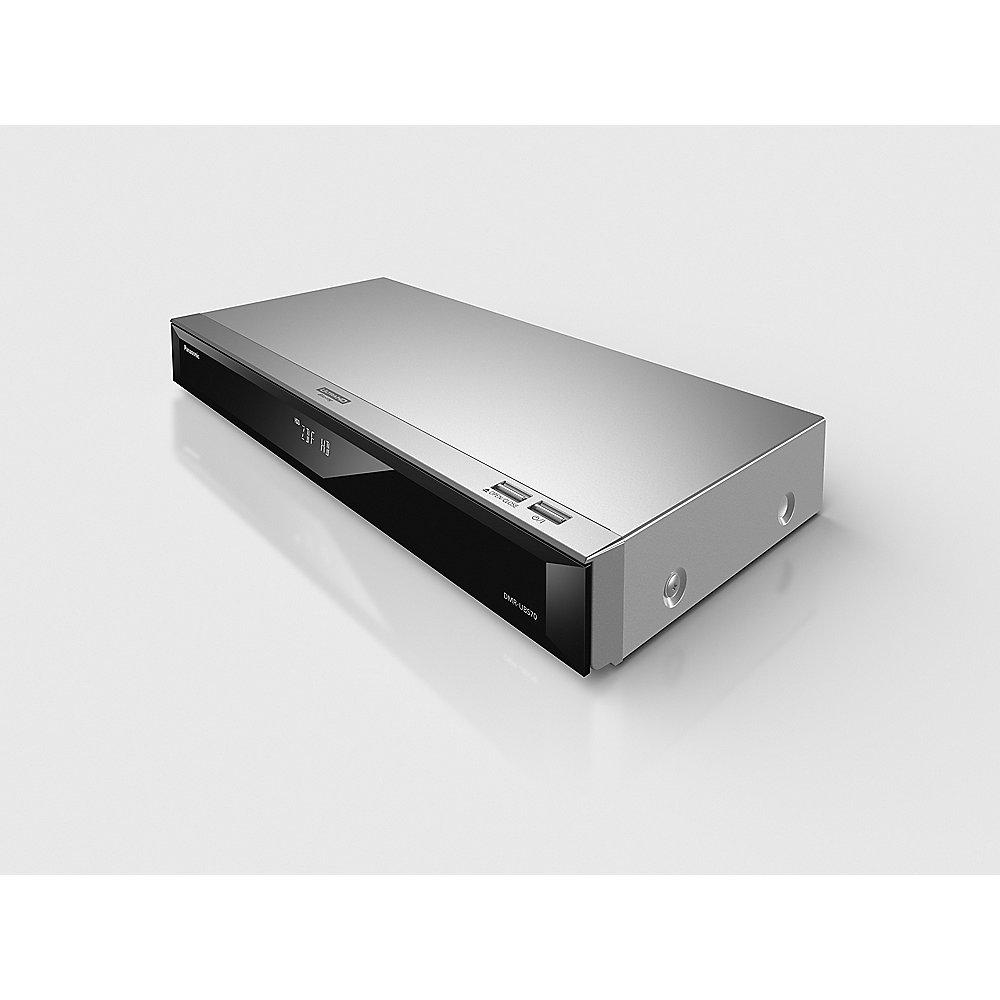 Panasonic DMR-UBS70EGS UHD Blu-ray Recorder 500GB HDD 2x DVB-S Tuner Silber, Panasonic, DMR-UBS70EGS, UHD, Blu-ray, Recorder, 500GB, HDD, 2x, DVB-S, Tuner, Silber