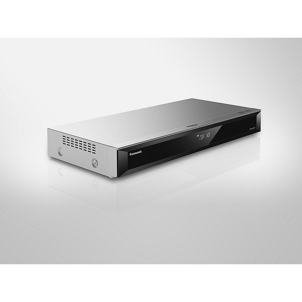 Panasonic DMR-UBS70EGS UHD Blu-ray Recorder 500GB HDD 2x DVB-S Tuner Silber