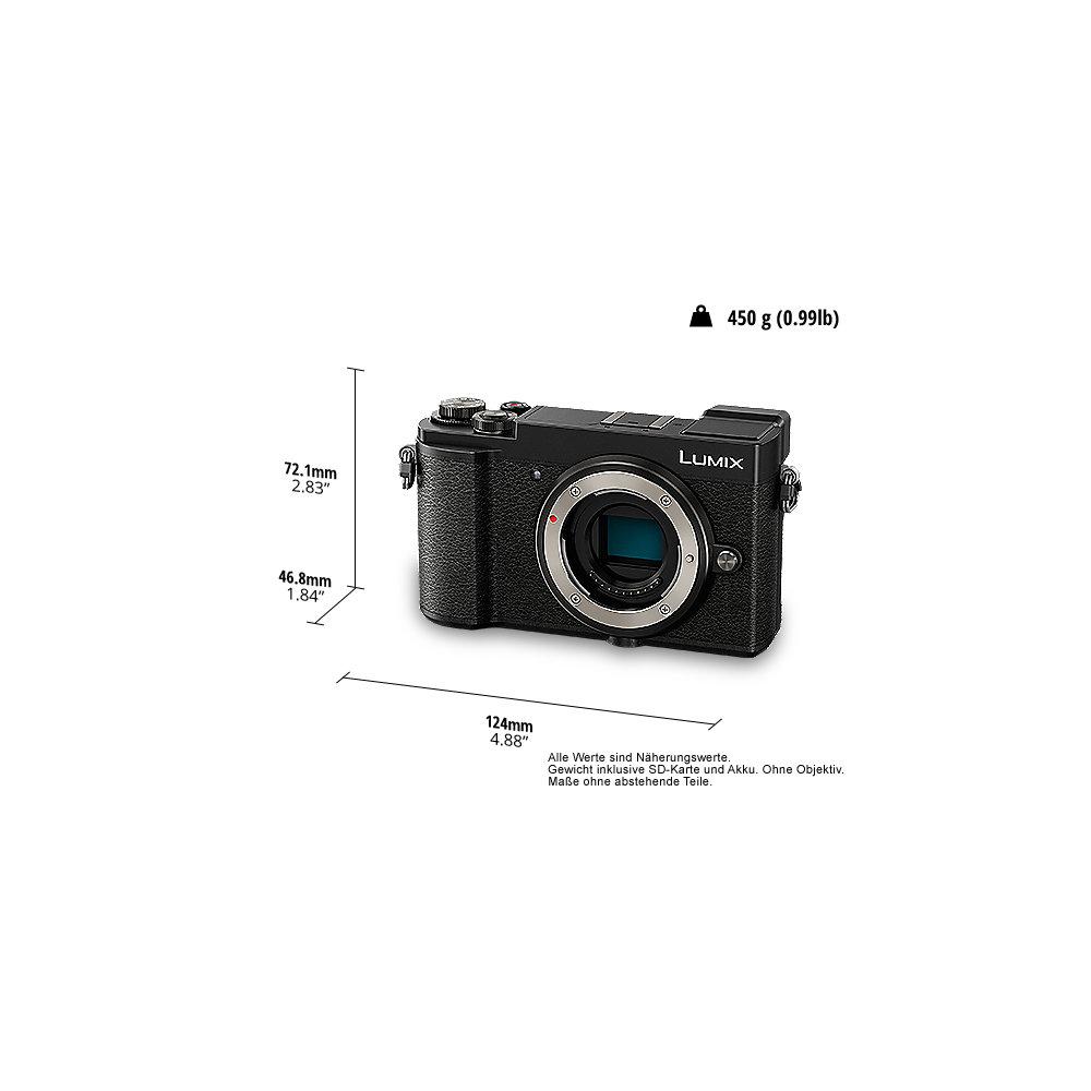 Panasonic Lumix DC-GX9 Gehäuse Systemkamera 20MP 5-Achsen-Bildstabilisator