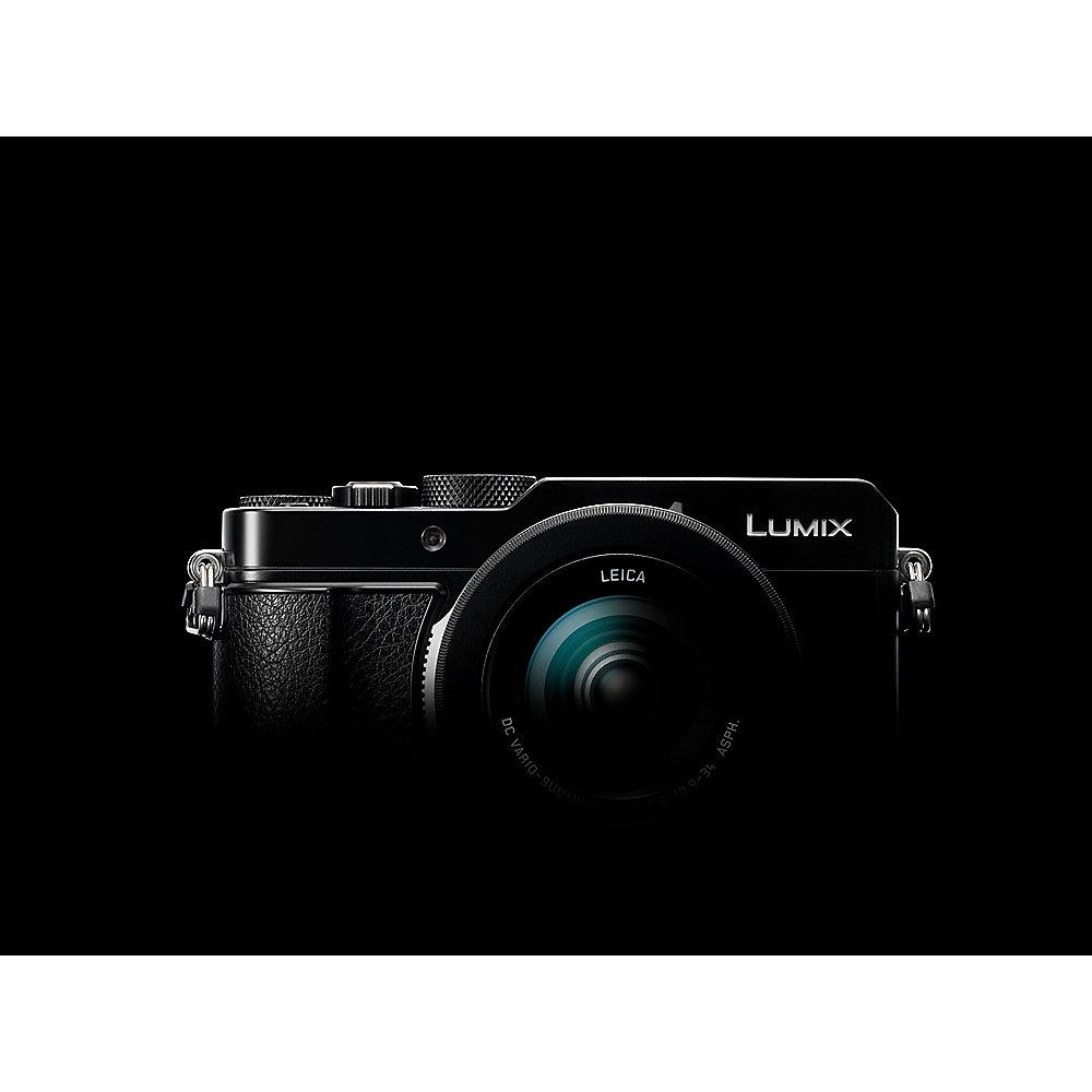 Panasonic Lumix DC-LX100 II Digitalkamera schwarz 17MP Leica 24-75mm WLAN BT