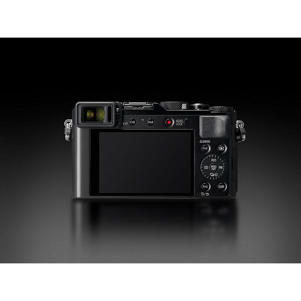 Panasonic Lumix DC-LX100 II Digitalkamera schwarz 17MP Leica 24-75mm WLAN BT, Panasonic, Lumix, DC-LX100, II, Digitalkamera, schwarz, 17MP, Leica, 24-75mm, WLAN, BT