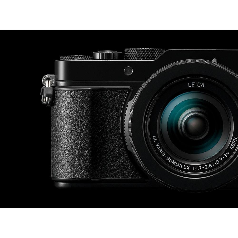 Panasonic Lumix DC-LX100 II Digitalkamera schwarz 17MP Leica 24-75mm WLAN BT