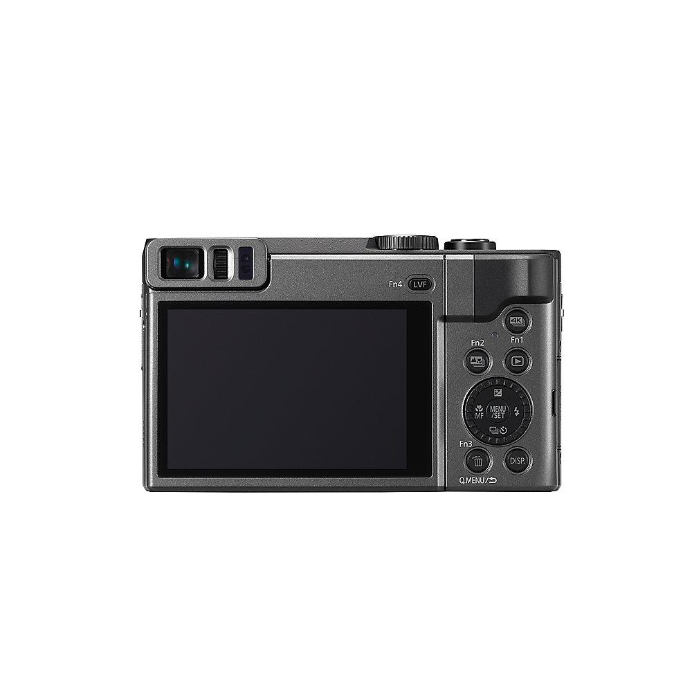 Panasonic Lumix DC-TZ91 Reisezoom-Kamera grau