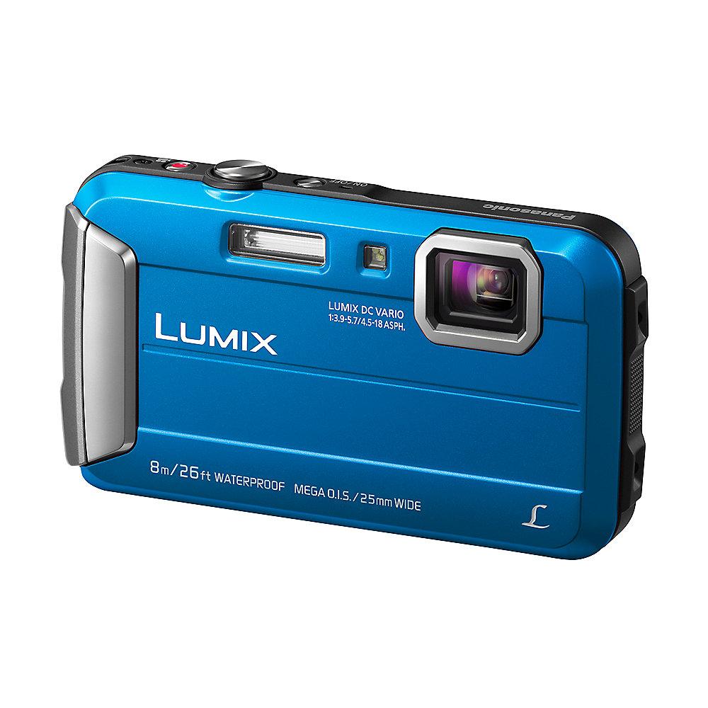 Panasonic Lumix DMC-FT30 Unterwasserkamera blau