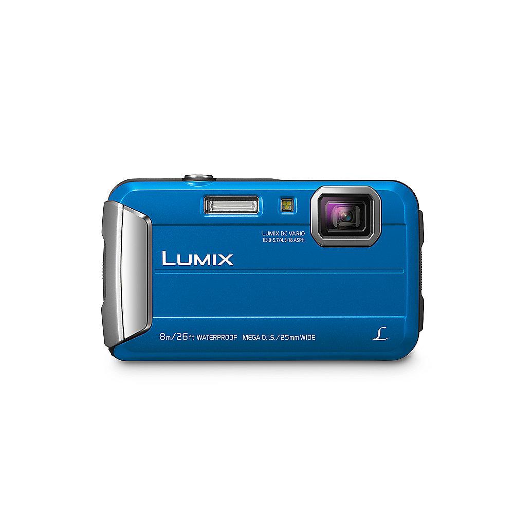 Panasonic Lumix DMC-FT30 Unterwasserkamera blau