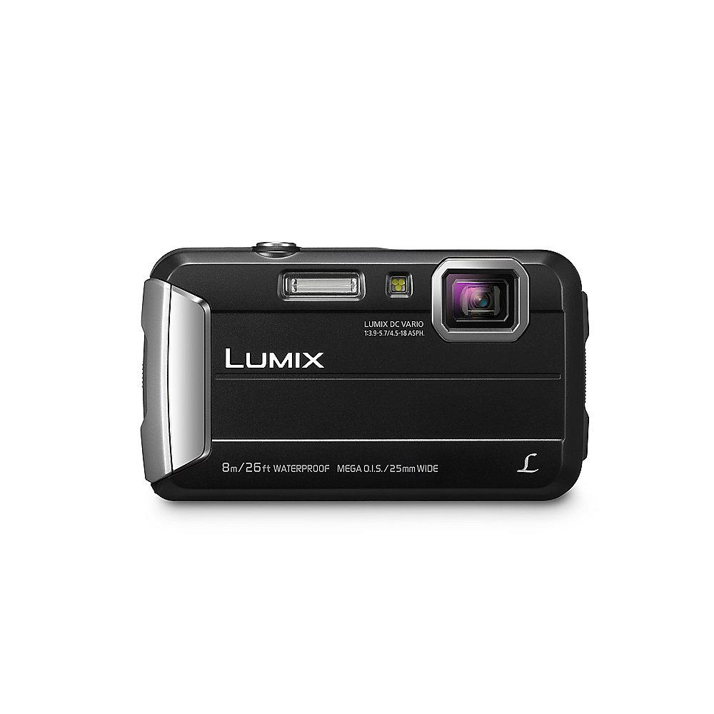 Panasonic Lumix DMC-FT30 Unterwasserkamera schwarz, Panasonic, Lumix, DMC-FT30, Unterwasserkamera, schwarz