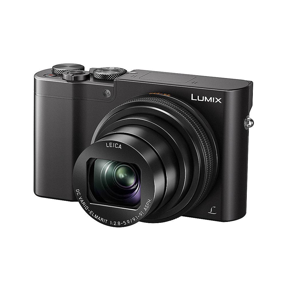 Panasonic Lumix DMC-TZ101 Reisezoom-Kamera schwarz