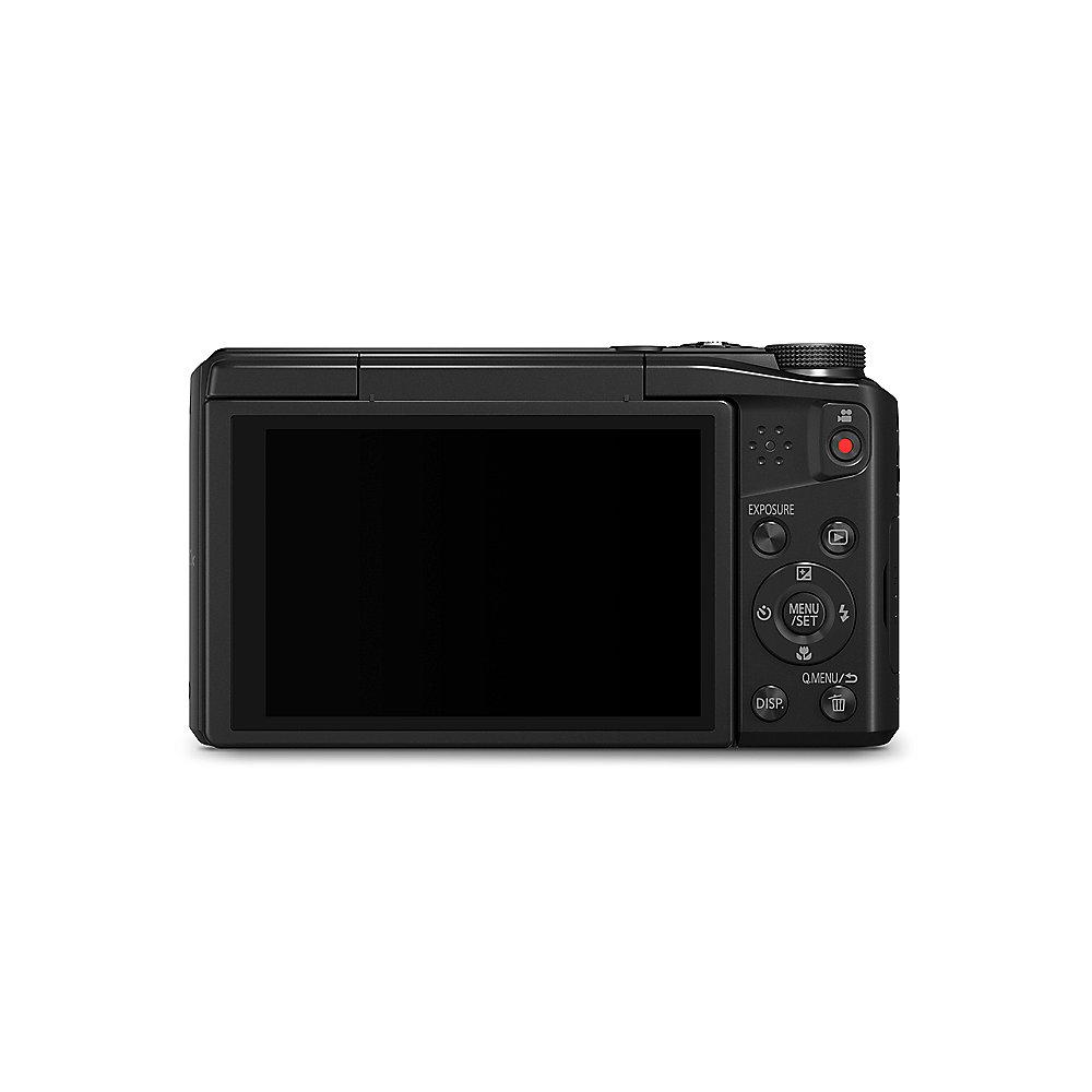Panasonic Lumix DMC-TZ58 Digitalkamera schwarz, Panasonic, Lumix, DMC-TZ58, Digitalkamera, schwarz