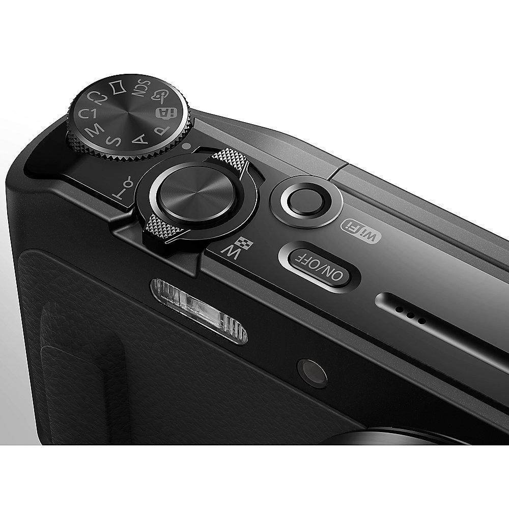 Panasonic Lumix DMC-TZ58 Digitalkamera schwarz