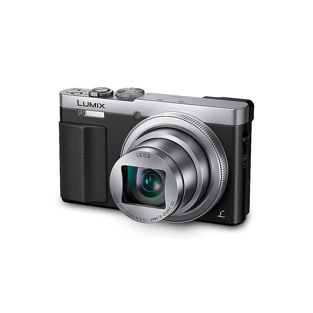 Panasonic Lumix DMC-TZ71 Digitalkamera silber