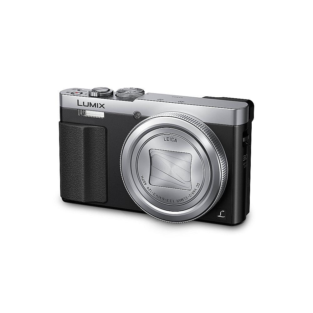 Panasonic Lumix DMC-TZ71 Digitalkamera silber