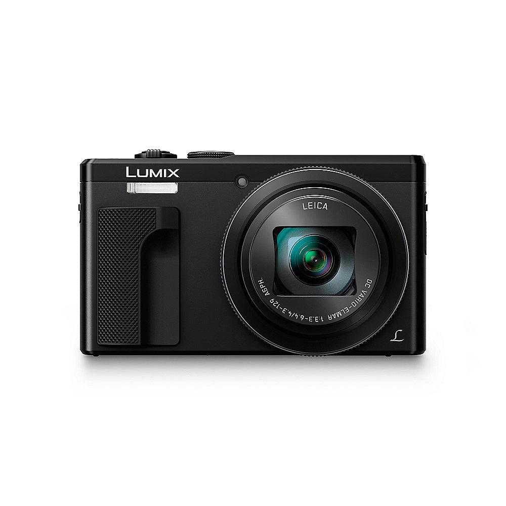 Panasonic Lumix DMC-TZ81 Reisezoom-Kamera schwarz, Panasonic, Lumix, DMC-TZ81, Reisezoom-Kamera, schwarz