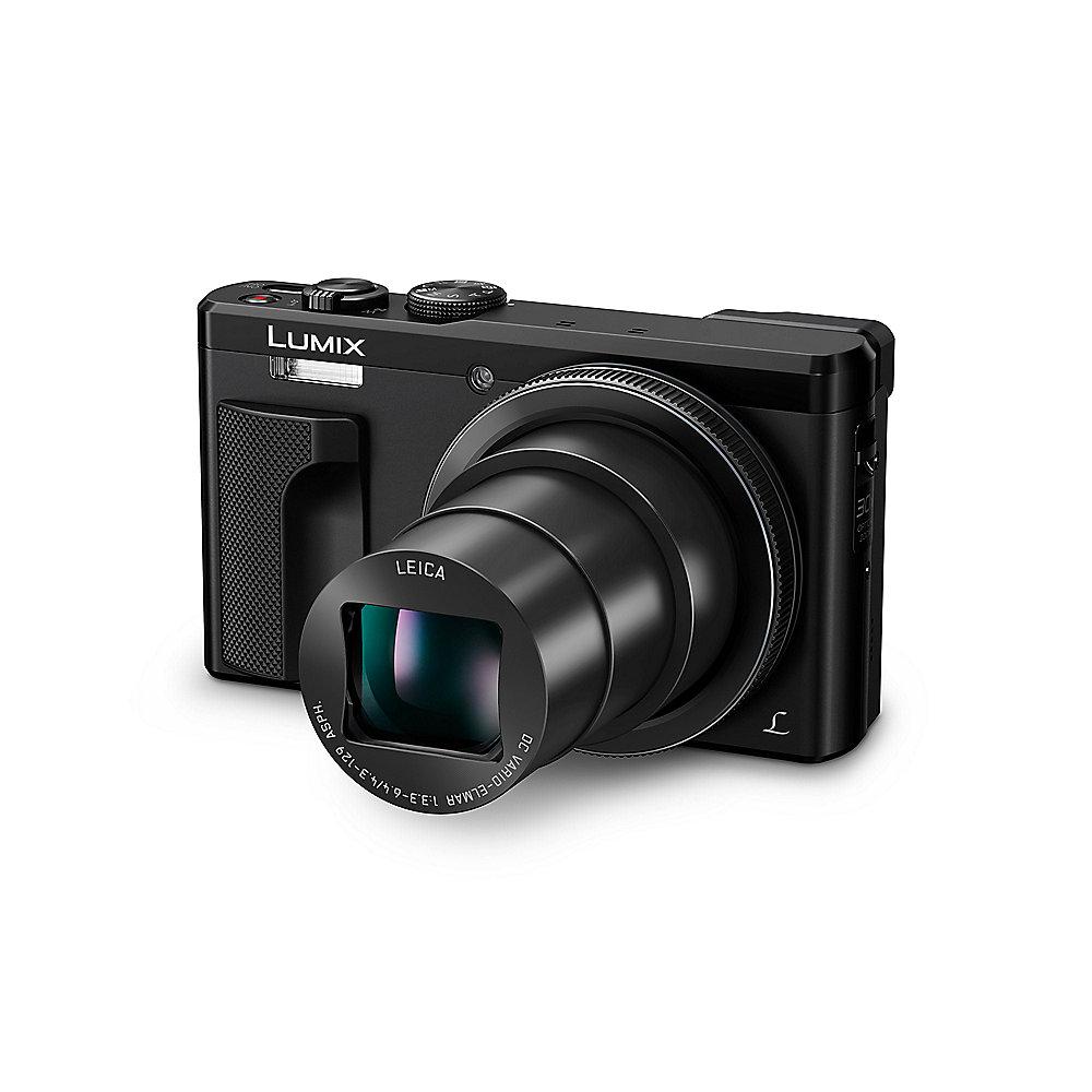 Panasonic Lumix DMC-TZ81 Reisezoom-Kamera schwarz