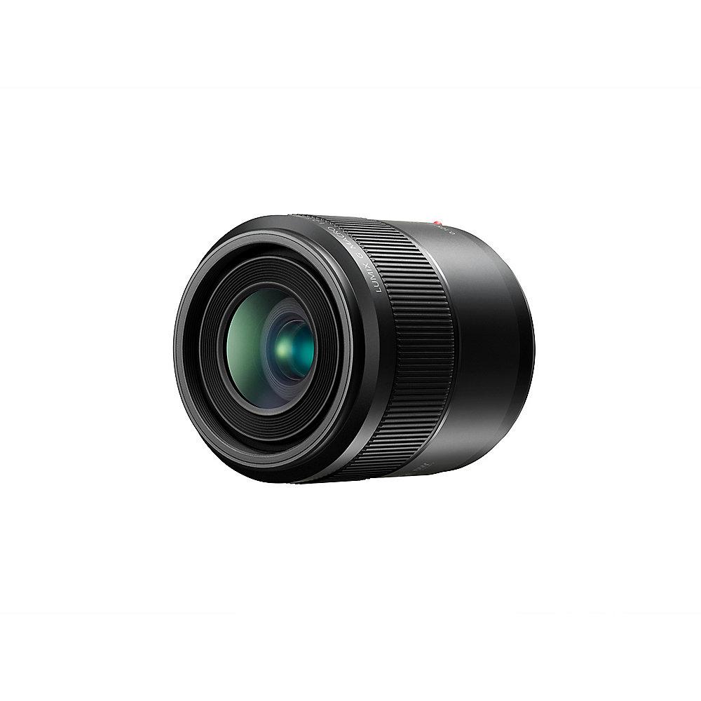 Panasonic Lumix G 30mm f/2.8 OIS Makro Objektiv schwarz (H-HS030)