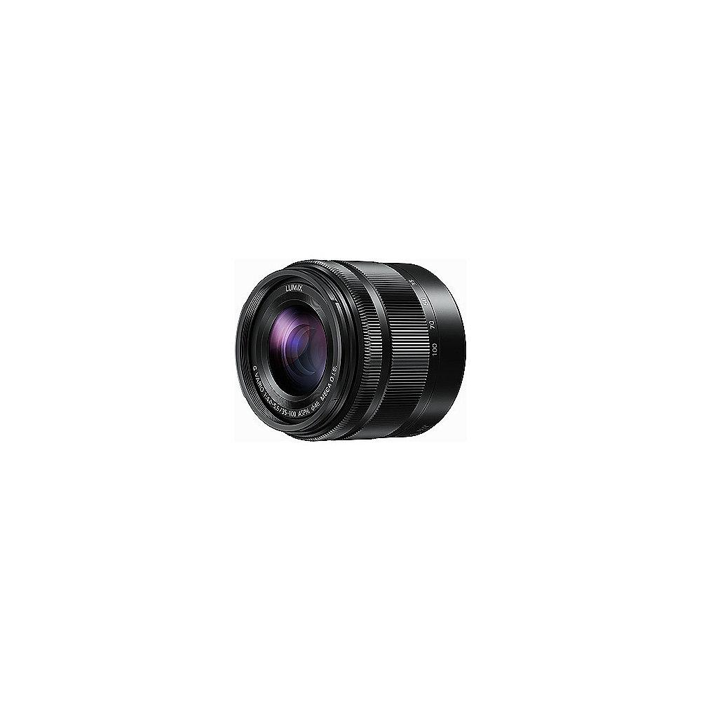 Panasonic Lumix G VARIO 35-100mm f/4-5.6 Asph. OIS Zoom Objektiv (H-FS35100E, Panasonic, Lumix, G, VARIO, 35-100mm, f/4-5.6, Asph., OIS, Zoom, Objektiv, H-FS35100E