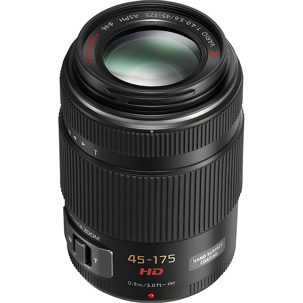 Panasonic Lumix G X PZ 45-175mm f/4-5.6 OIS Tele Zoom Objektiv (H-PS45175E), Panasonic, Lumix, G, X, PZ, 45-175mm, f/4-5.6, OIS, Tele, Zoom, Objektiv, H-PS45175E,