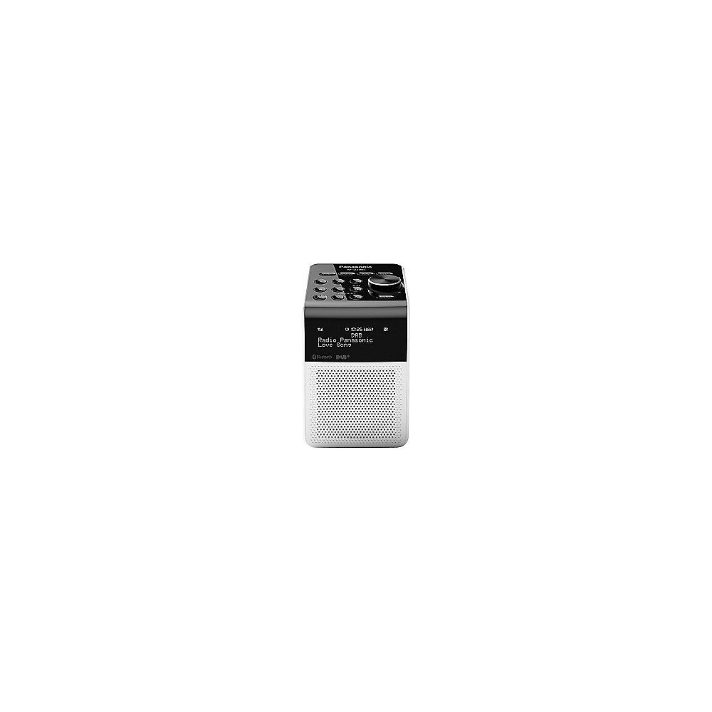 Panasonic RF-D20BT Digital-Radio DAB  Bluetooth spritzwassergeschützt weiss, Panasonic, RF-D20BT, Digital-Radio, DAB, Bluetooth, spritzwassergeschützt, weiss