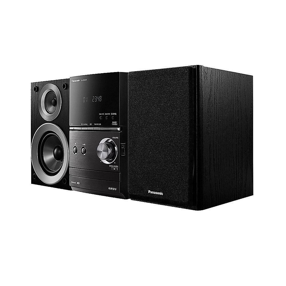 Panasonic SC-PM602EG-K Mikrosystem mit Bluetooth und DAB  schwarz, Panasonic, SC-PM602EG-K, Mikrosystem, Bluetooth, DAB, schwarz