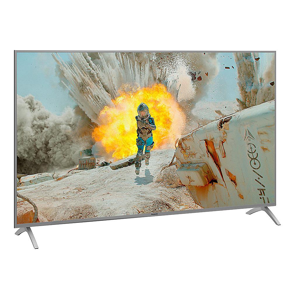 Panasonic TX-49FXW724 123cm 49" UHD HDR Smart Fernseher silber