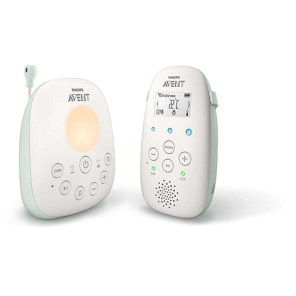 Philips Avent SCD711/26 DECT-Babyphone mit Schlafliedern, Temperatursensor