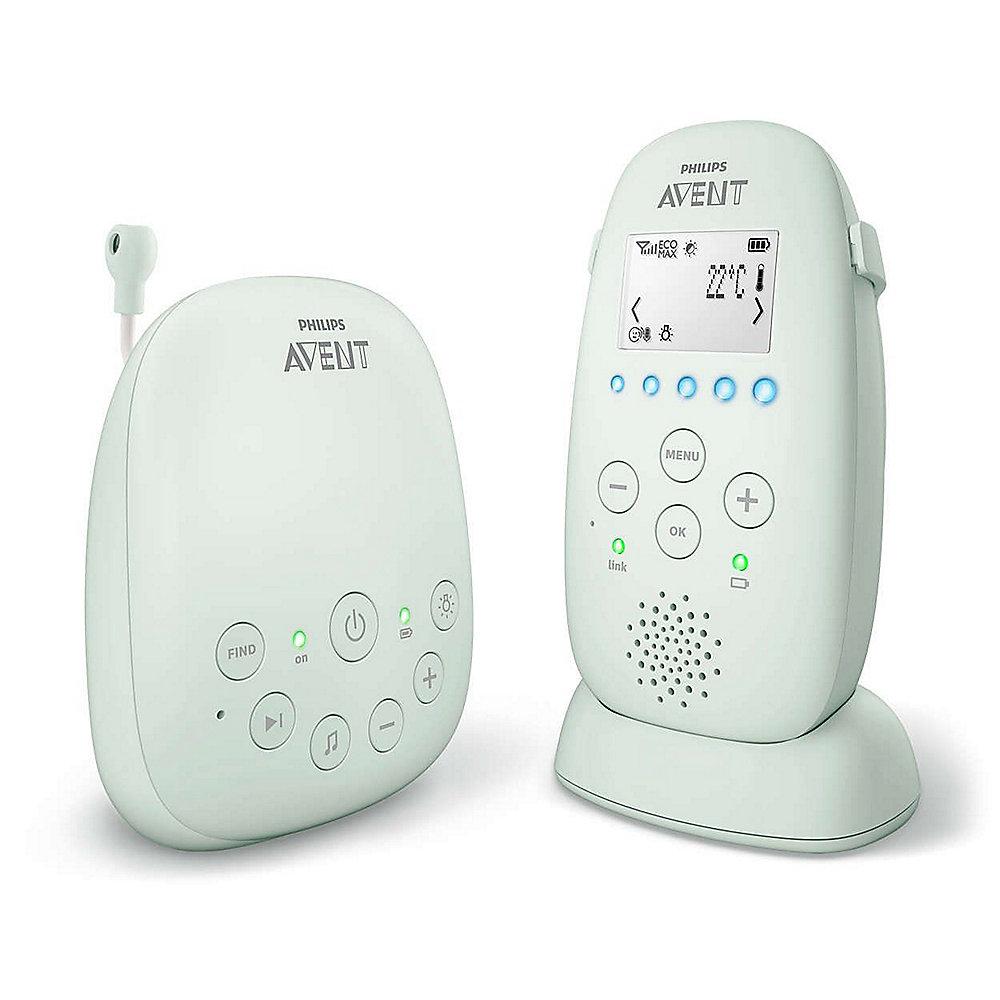 Philips Avent SCD731/26 DECT-Babyphone mit Schlafliedern, Temperatursensor