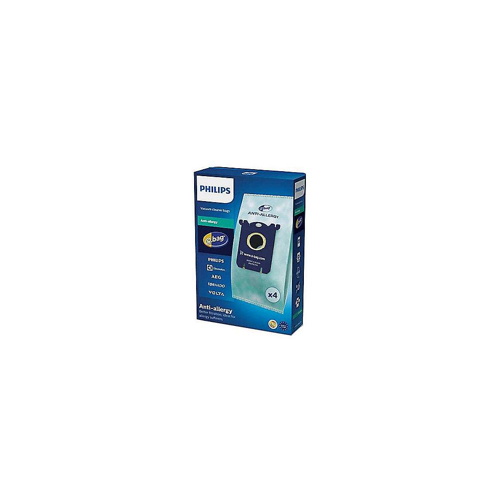 Philips FC8022/04 Staubsaugerbeutel s-bag, Anti-Allergie, 4er Verpackung