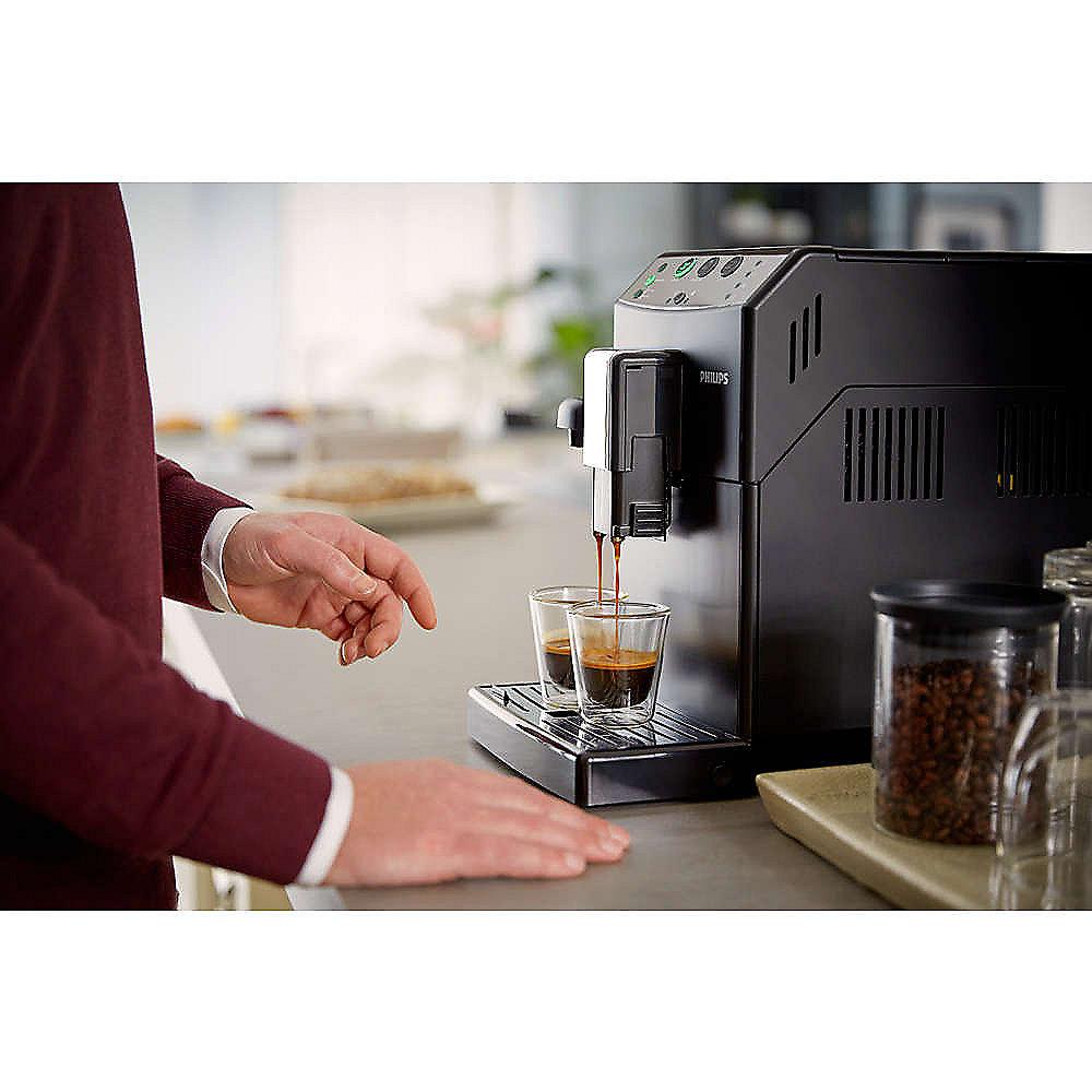 Philips HD8829/01 Kaffeevollautomat, 3000 Serie Easy Cappuccino, Schwarz