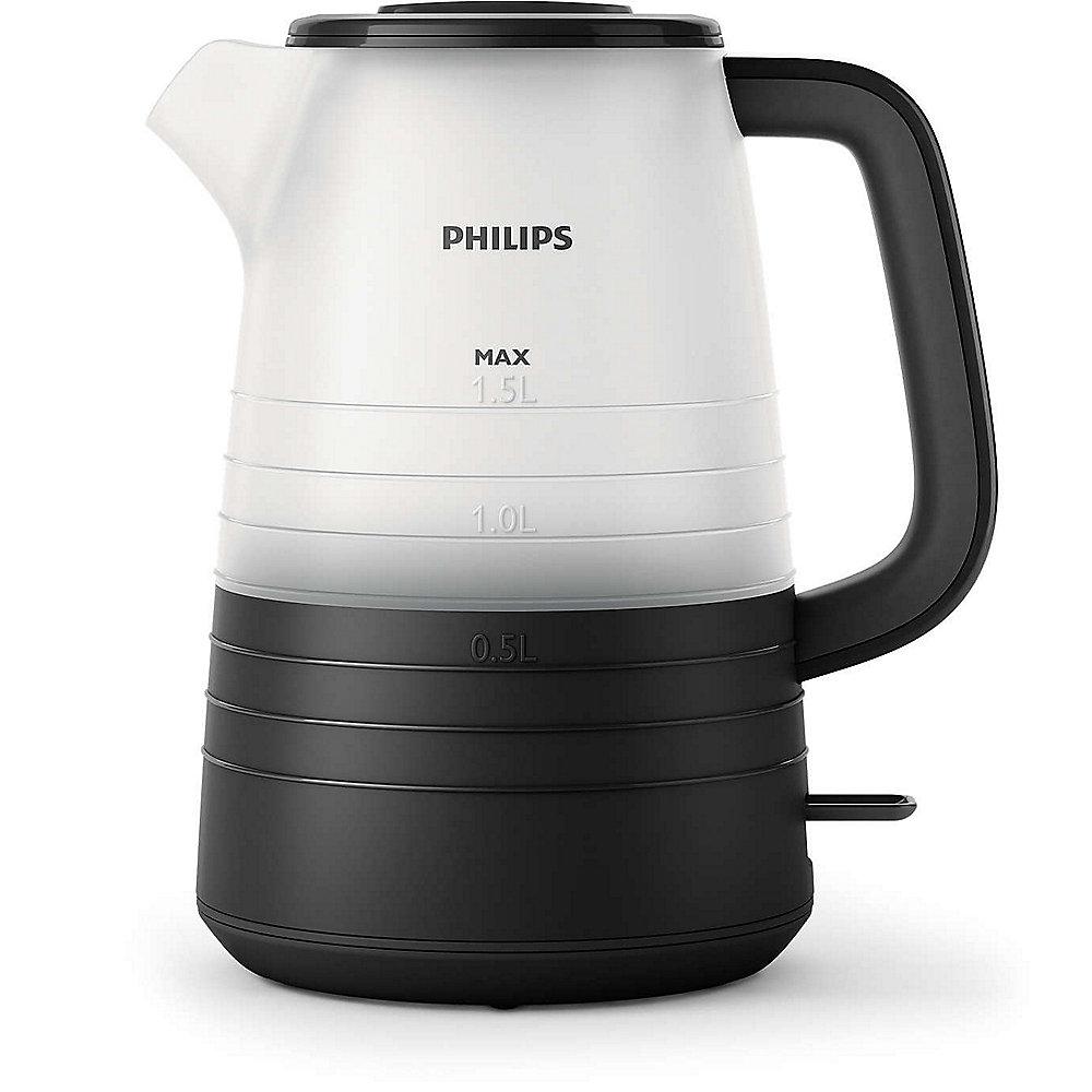Philips HD9334/90 Wasserkocher 1,5l 2200W schwarz/transparent